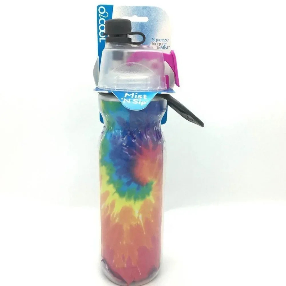 Tie Dye Insulated Water Bottle Mister Combo New